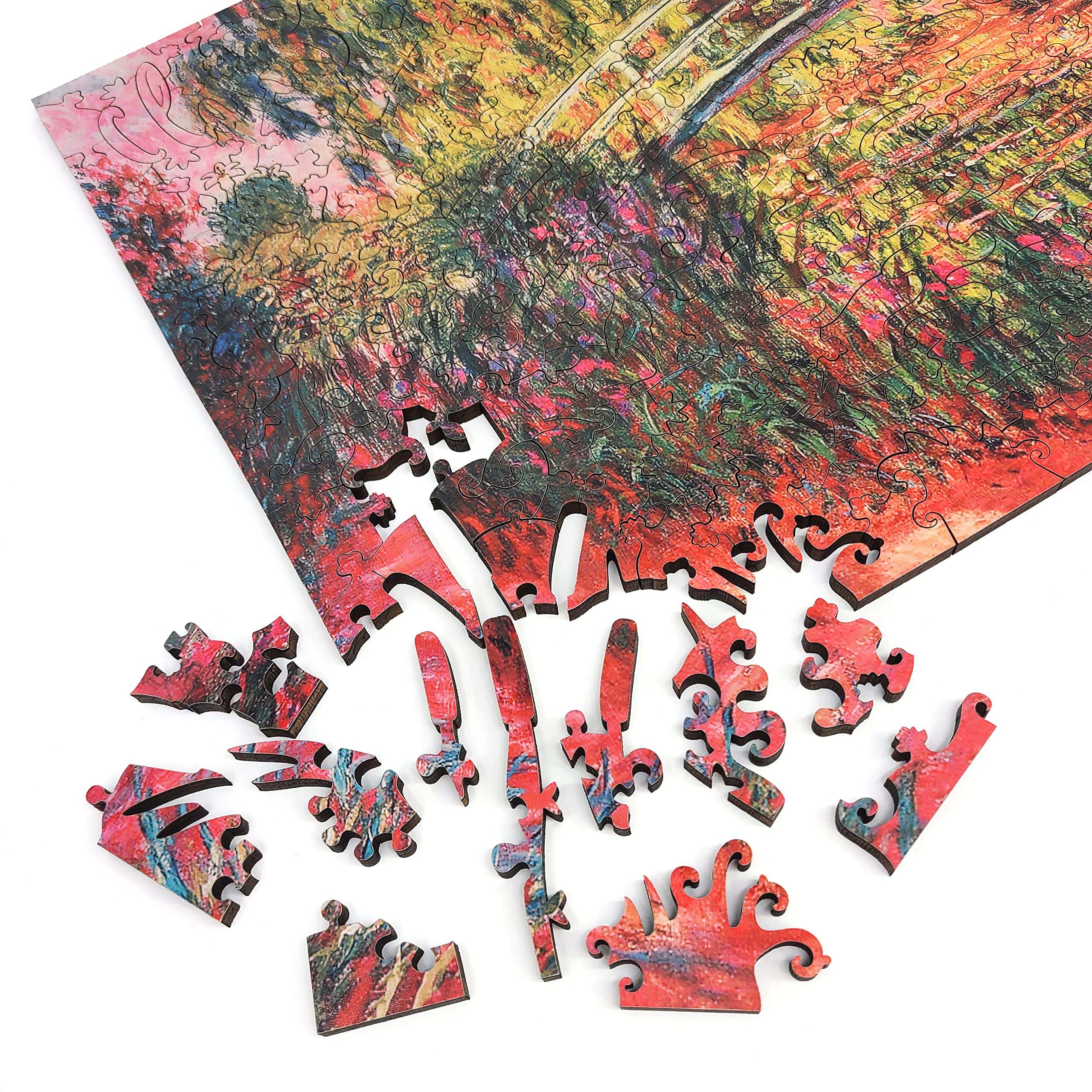 希少　ジグソーパズル　芍薬　しゃくやく　B.MOCK 2014ピース　未開封品 Amazon.co.jp: FoxSmartBox 木製ジグソーパズル 大人用 ユニークな形の